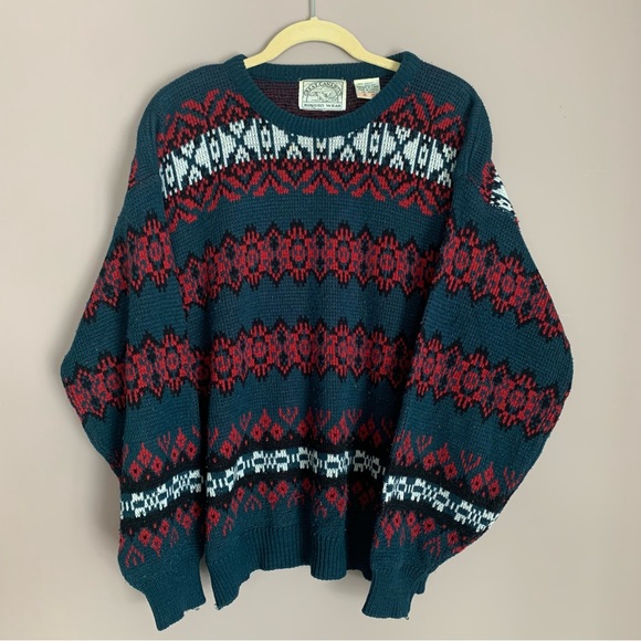 Vintage Great Canadian Grandpa Sweater - Picture 2 of 5